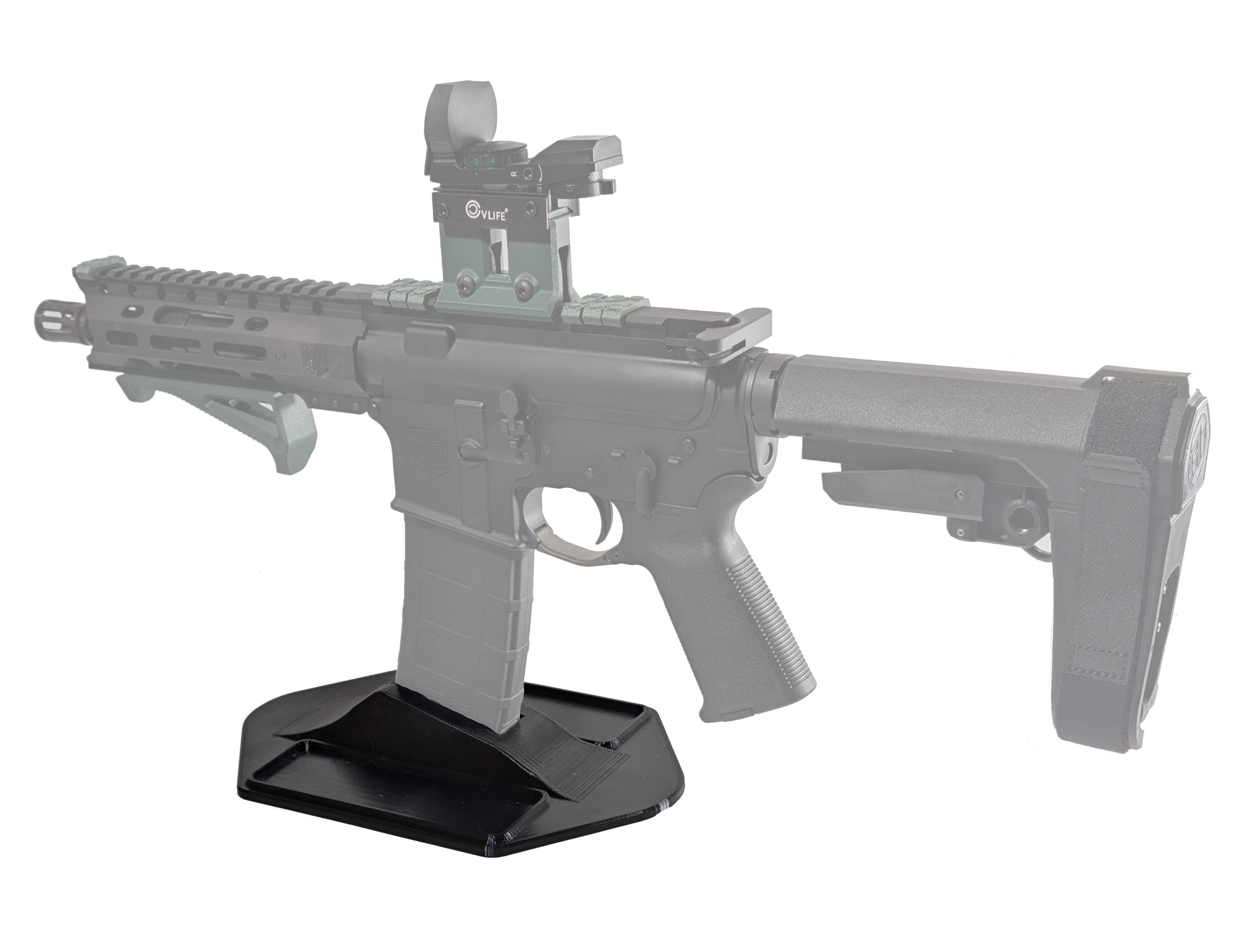 AR-15/M4 Cleaning and Display Stand, PMAG Compatible, USA Made